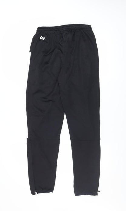 O'Neills Boys Black Track Pants Age 13 Quick Dry Tapered Fit Activewear