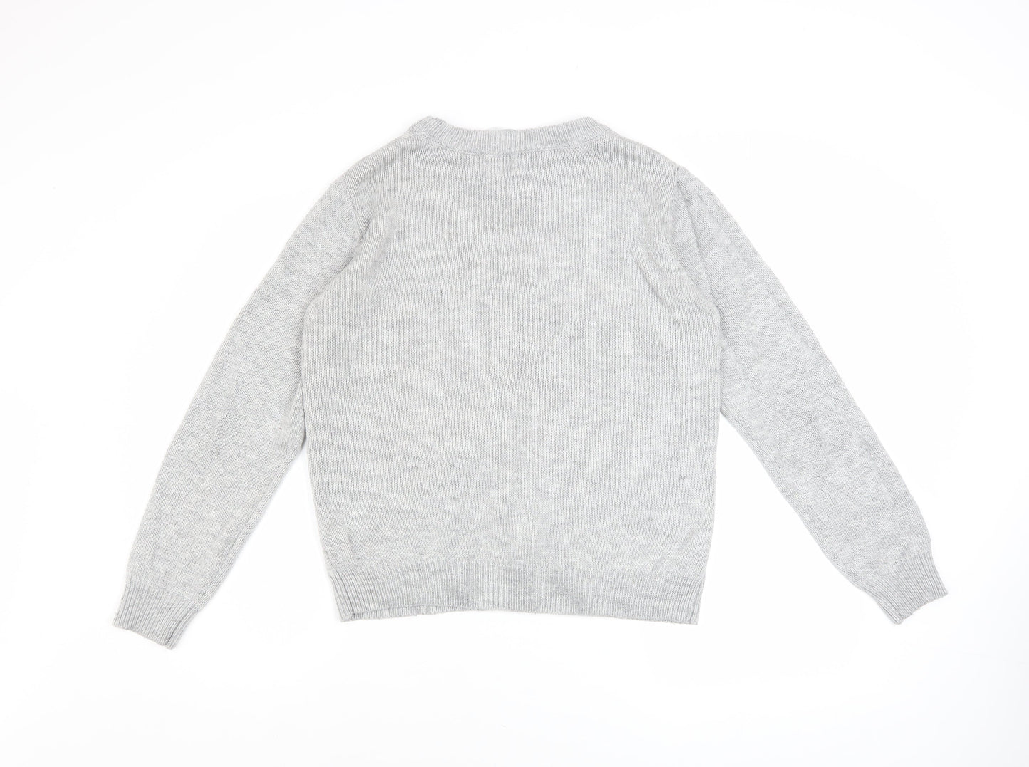 Womens UK Size S Primark Grey Pullover Jumper