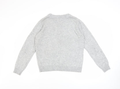 Womens UK Size S Primark Grey Pullover Jumper