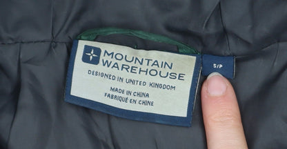 Mens UK Size S Mountain Warehouse Green Puffer Jacket