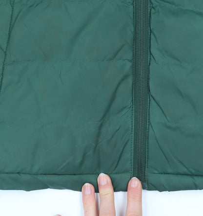 Mens UK Size S Mountain Warehouse Green Puffer Jacket