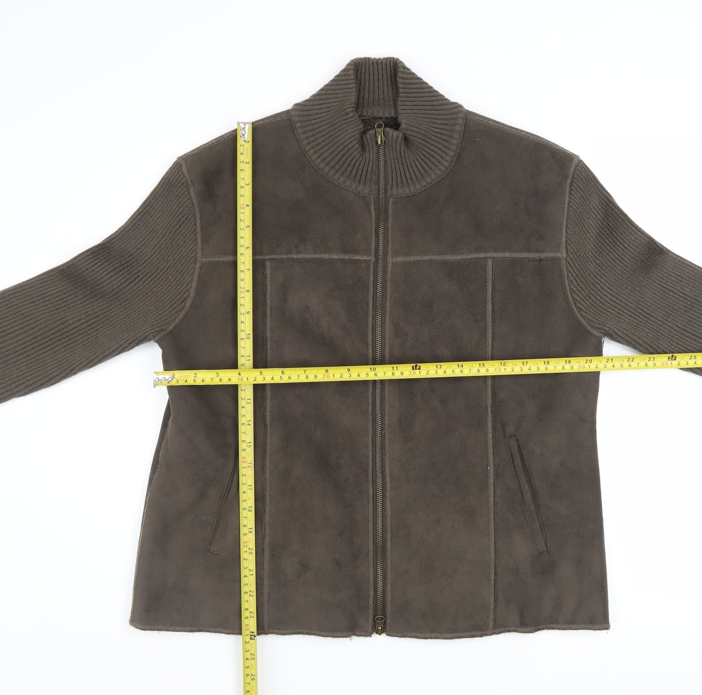 Womens UK Size 16/18 TCM Brown Basic Jacket
