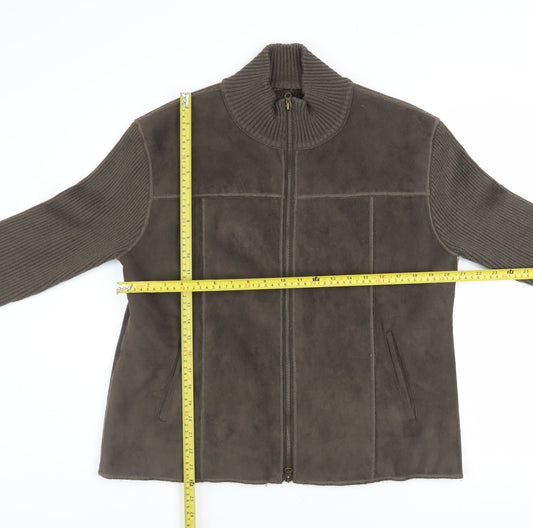 Womens UK Size 16/18 TCM Brown Basic Jacket