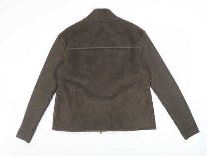 Womens UK Size 16/18 TCM Brown Basic Jacket