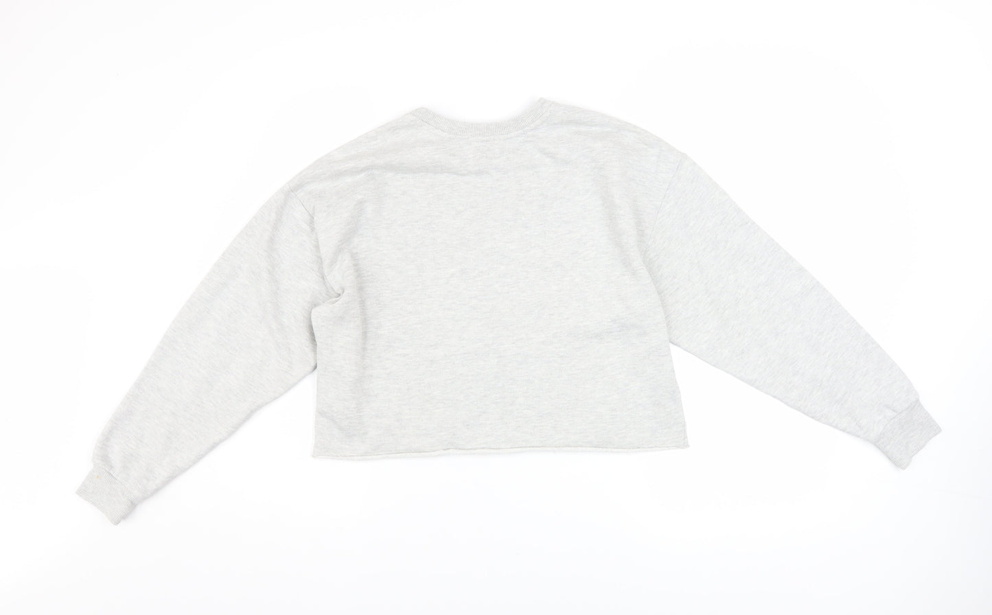 Womens UK Size S FOREVER 21 Grey Pullover Sweatshirt