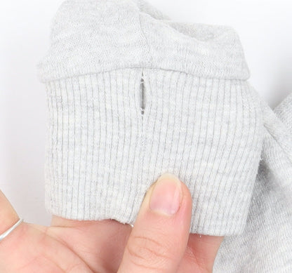 Womens UK Size S FOREVER 21 Grey Pullover Sweatshirt
