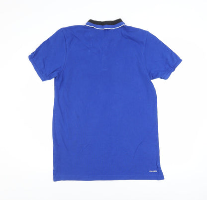 Mens UK Size M adidas Cotton Blend Polo Shirt
