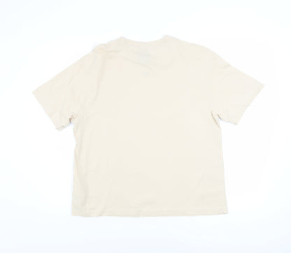 Mens UK Size S Nike Beige  T-Shirt