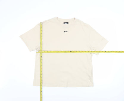 Mens UK Size S Nike Beige  T-Shirt