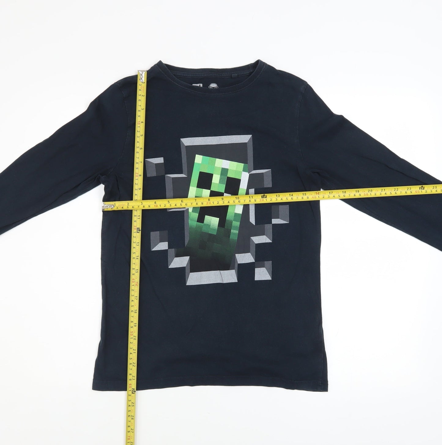 Boys UK Size 12 Years NEXT Black Basic Pullover T-Shirt