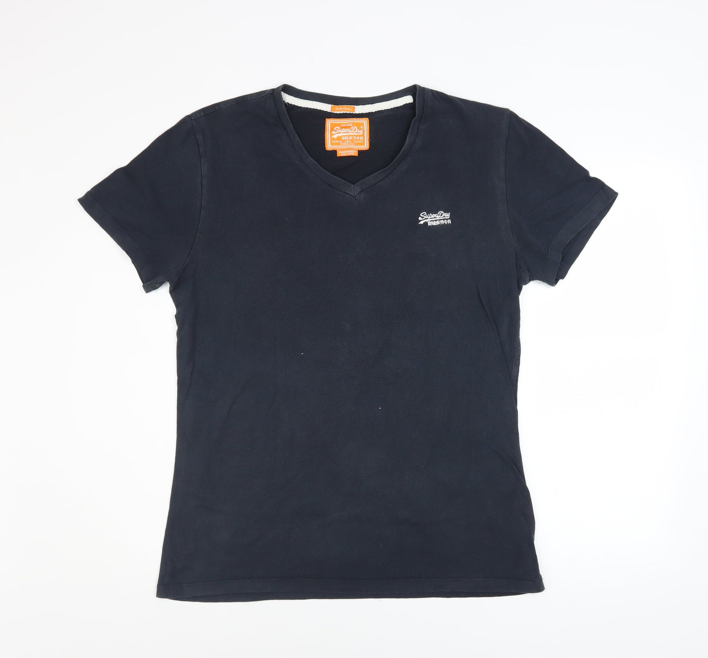 Mens UK Size L Superdry Blue  T-Shirt