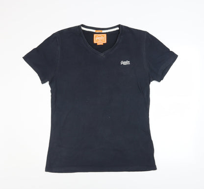 Mens UK Size L Superdry Blue  T-Shirt