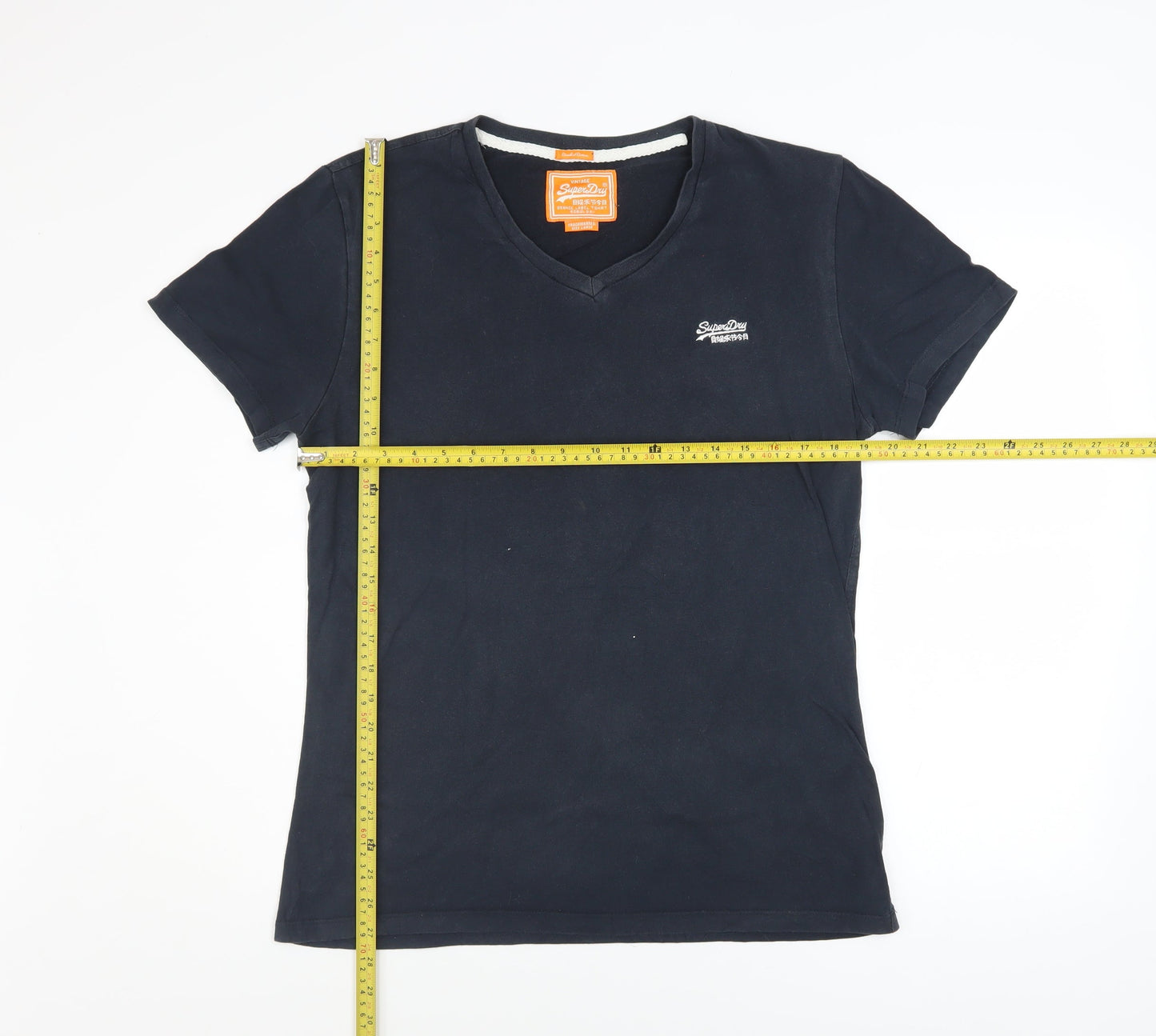 Mens UK Size L Superdry Blue  T-Shirt
