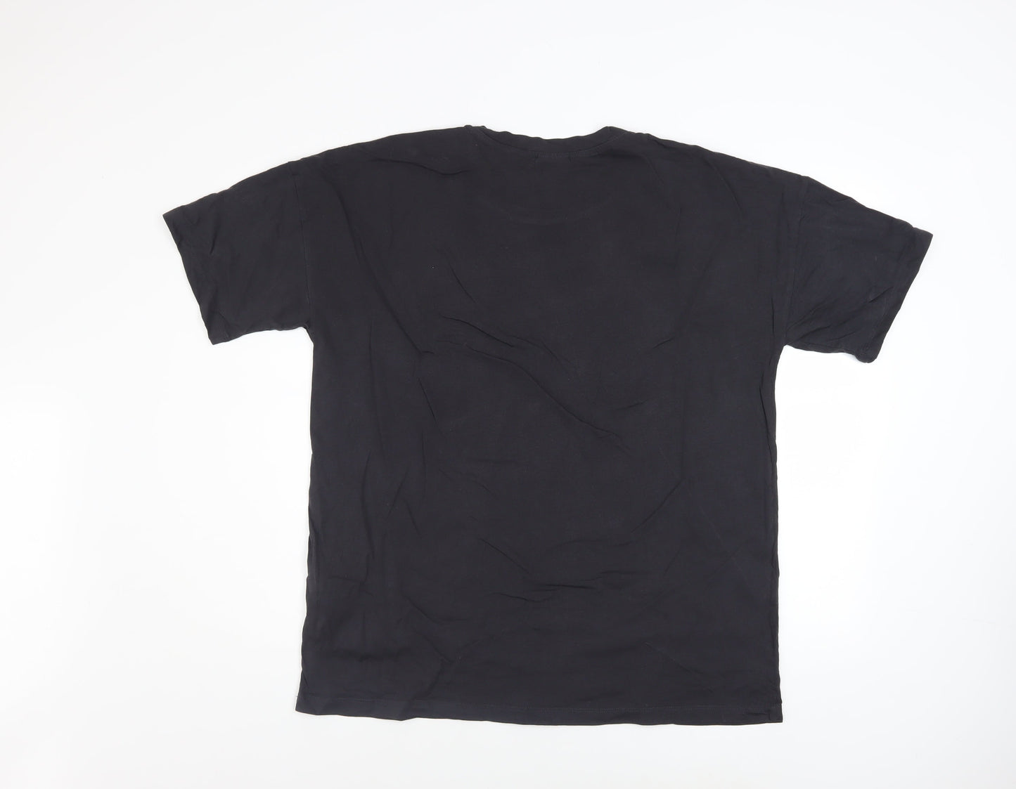 Mens UK Size L Noisy may Black  T-Shirt