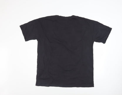 Mens UK Size L Noisy may Black  T-Shirt