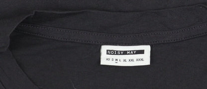 Mens UK Size L Noisy may Black  T-Shirt