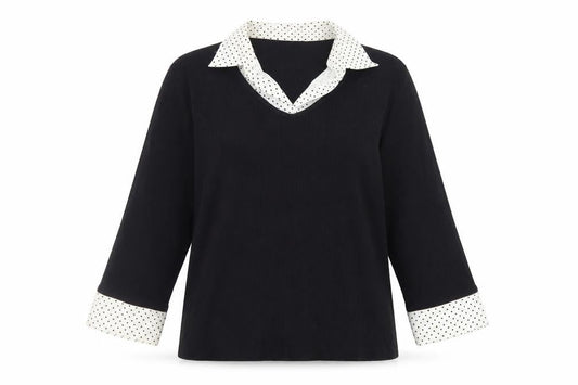 Womens UK Size XL Debbie Morgan Black Pullover Jumper