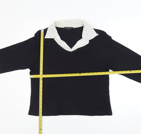 Womens UK Size XL Debbie Morgan Black Pullover Jumper