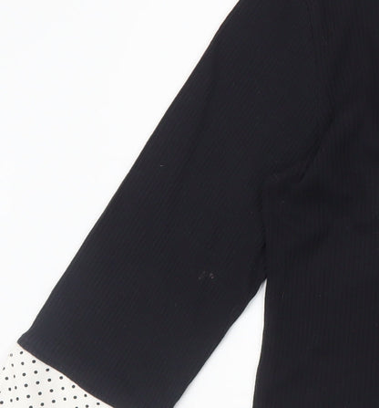 Womens UK Size XL Debbie Morgan Black Pullover Jumper
