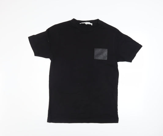 Mens UK Size S Jameson Carter Black  T-Shirt