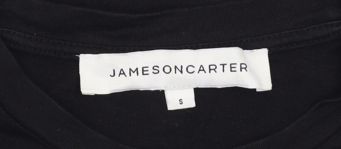 Mens UK Size S Jameson Carter Black  T-Shirt