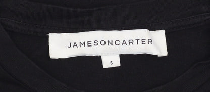 Mens UK Size S Jameson Carter Black  T-Shirt