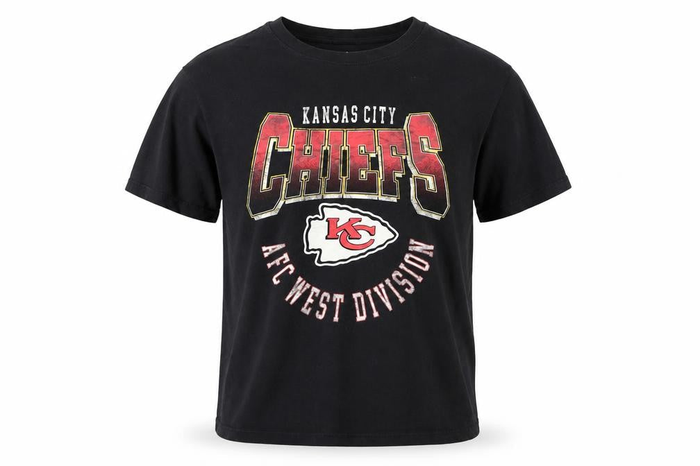 Mens UK Size L NFL Black  T-Shirt
