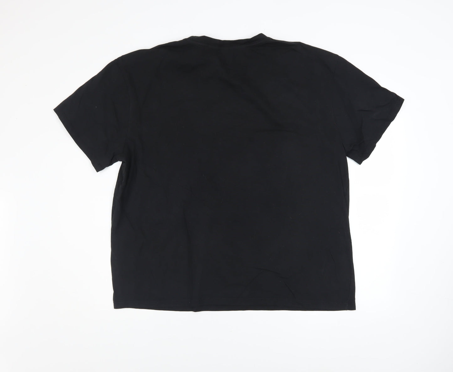 Mens UK Size L NFL Black  T-Shirt