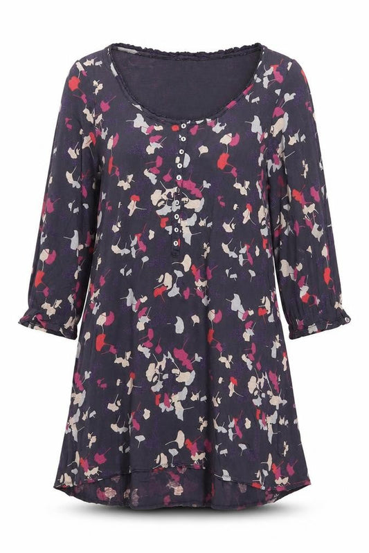 White Stuff Women’s Multicoloured Floral A-Line Knee Length Dress Size 12