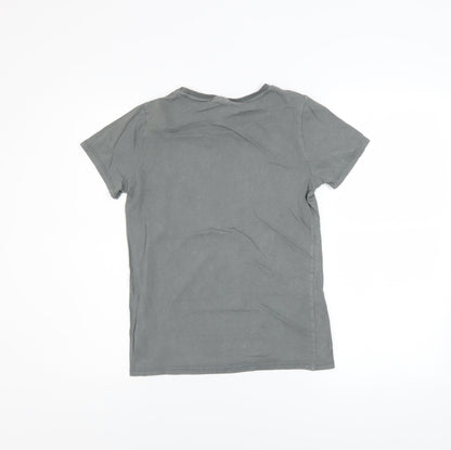 Tu Boys Marvel Comics Grey Short Sleeve Graphic T-Shirt Age 10 Years