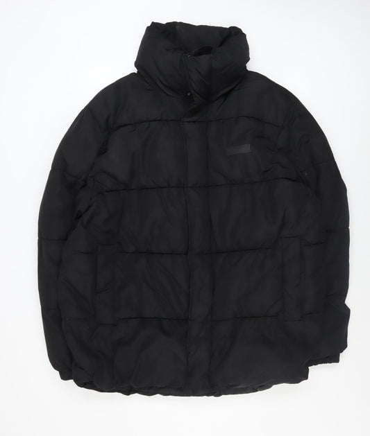Mens UK Size XL Michael Kors Black Puffer Jacket