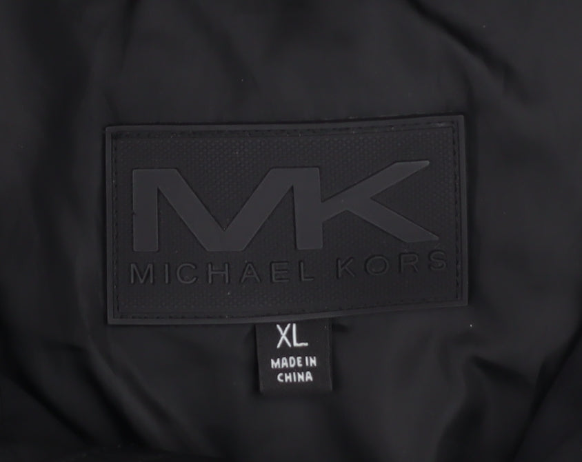 Mens UK Size XL Michael Kors Black Puffer Jacket