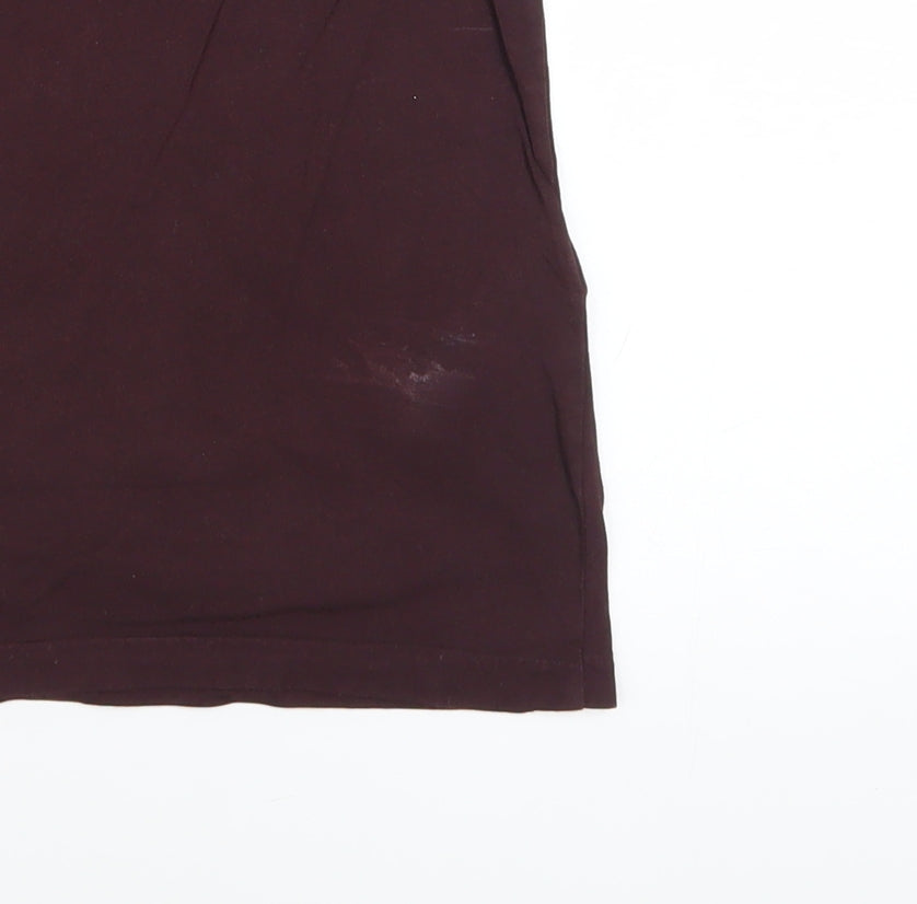 Mens UK Size XS AllSaints Brown  T-Shirt