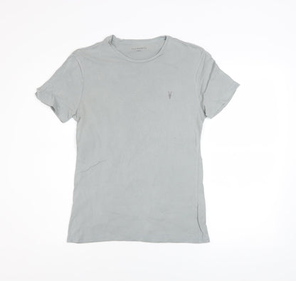 Mens UK Size XS AllSaints Grey  T-Shirt