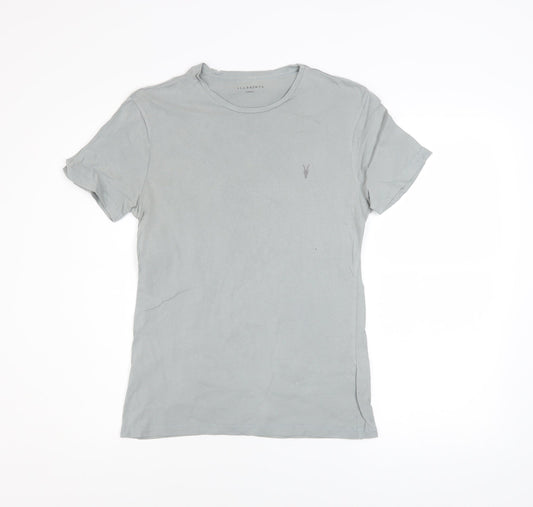Mens UK Size XS AllSaints Grey  T-Shirt