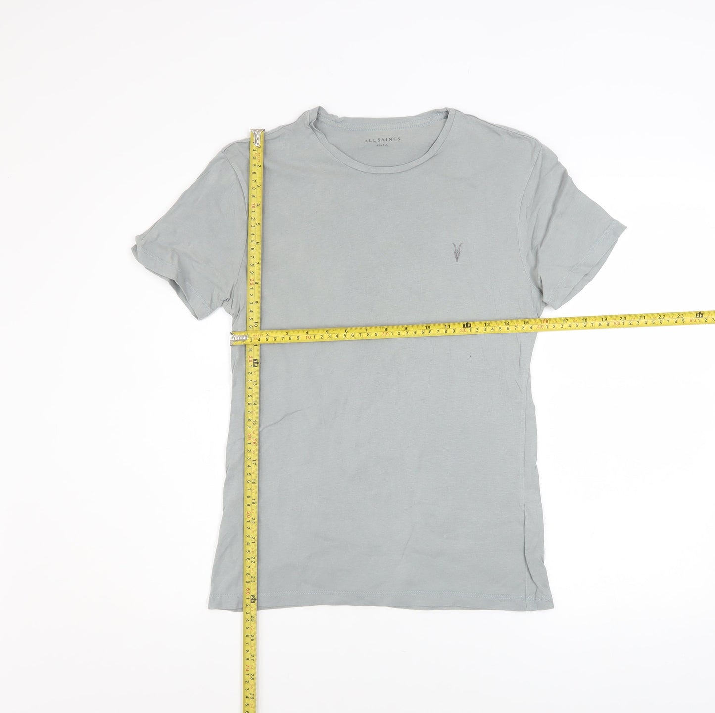 Mens UK Size XS AllSaints Grey  T-Shirt