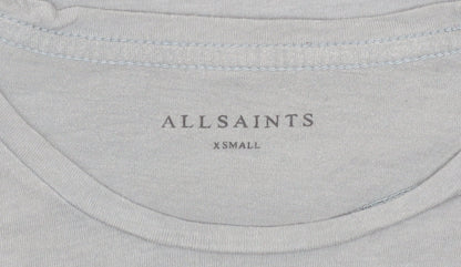 Mens UK Size XS AllSaints Grey  T-Shirt