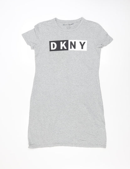 Womens UK Size S DKNY T-Shirt Dress