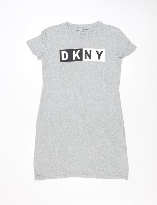 Womens UK Size S DKNY T-Shirt Dress