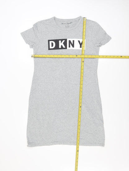 Womens UK Size S DKNY T-Shirt Dress