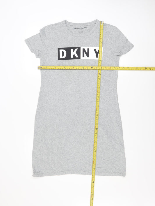 Womens UK Size S DKNY T-Shirt Dress