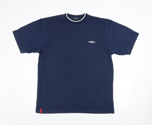 Mens UK Size XL Umbro Blue  T-Shirt
