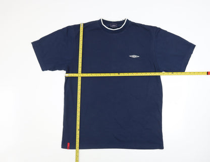 Mens UK Size XL Umbro Blue  T-Shirt