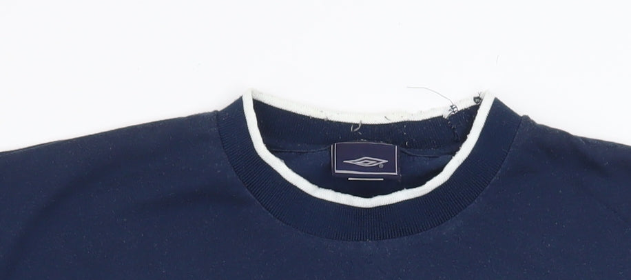 Mens UK Size XL Umbro Blue  T-Shirt