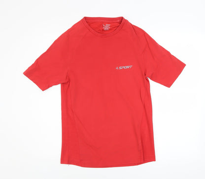 Mens UK Size S Jockey Red  T-Shirt