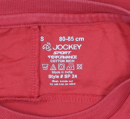 Mens UK Size S Jockey Red  T-Shirt