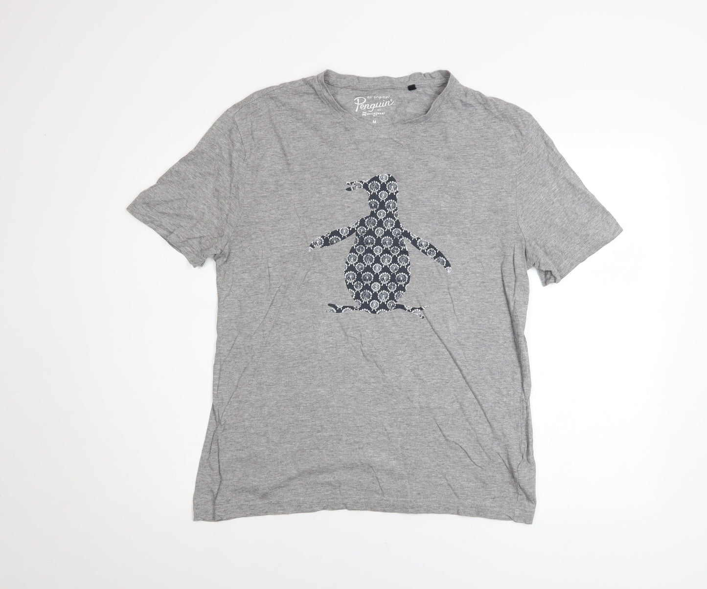 Mens UK Size M Original Penguin Grey  T-Shirt