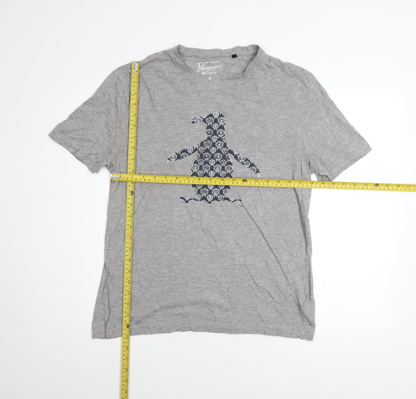 Mens UK Size M Original Penguin Grey  T-Shirt