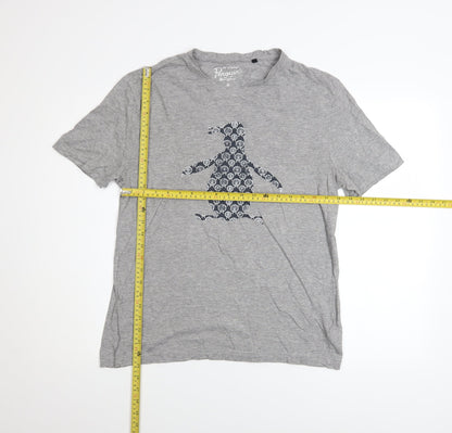Mens UK Size M Original Penguin Grey  T-Shirt