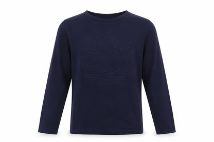 Boys UK Size 14-15 Years Timberland Blue Basic T-Shirt